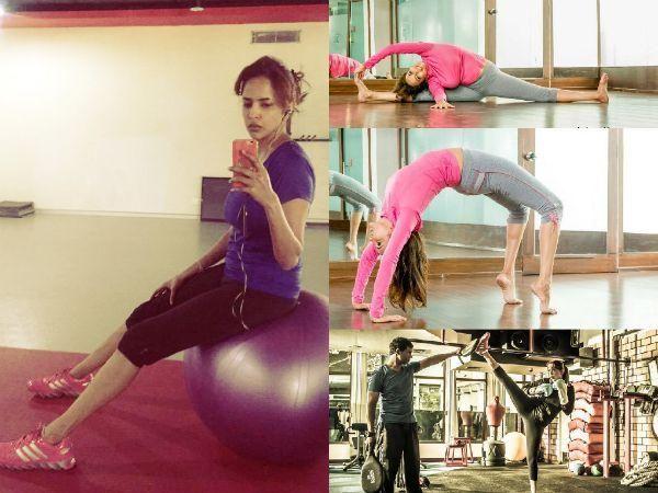 Exclusive Actresses Caught hardly Working Out In Gym