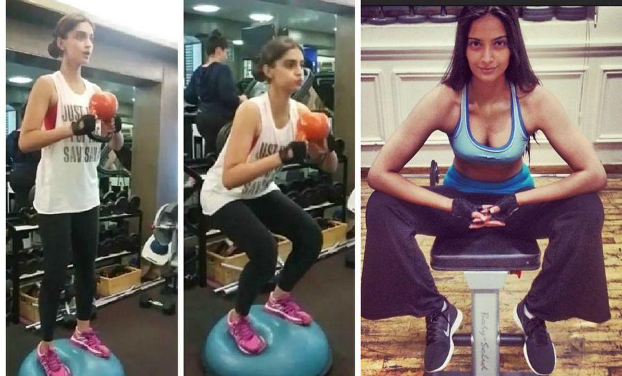 Exclusive Actresses Caught hardly Working Out In Gym