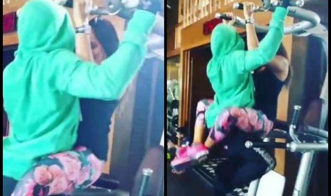 Exclusive Actresses Caught hardly Working Out In Gym