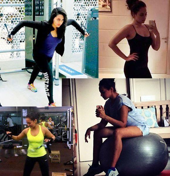 Exclusive Actresses Caught hardly Working Out In Gym