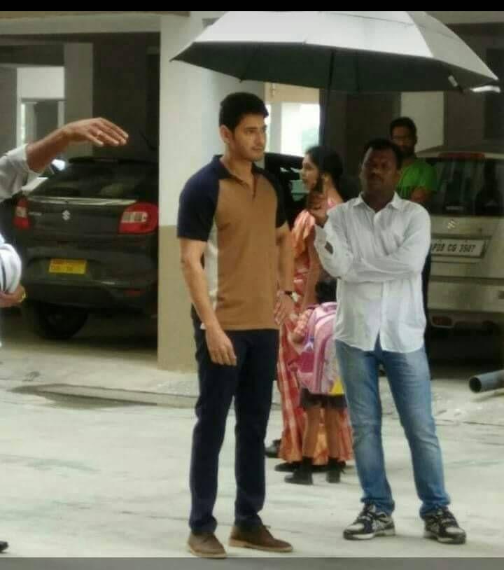 Exclusive Leaked Photos Bharath Ane Nenu Movie