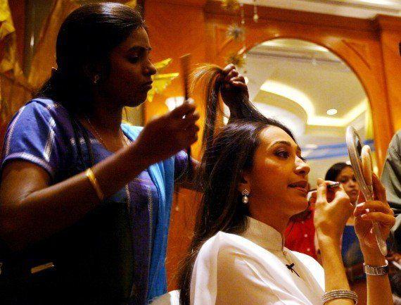 Exclusive Leaked Photos of Actresses in Their Makeup Room