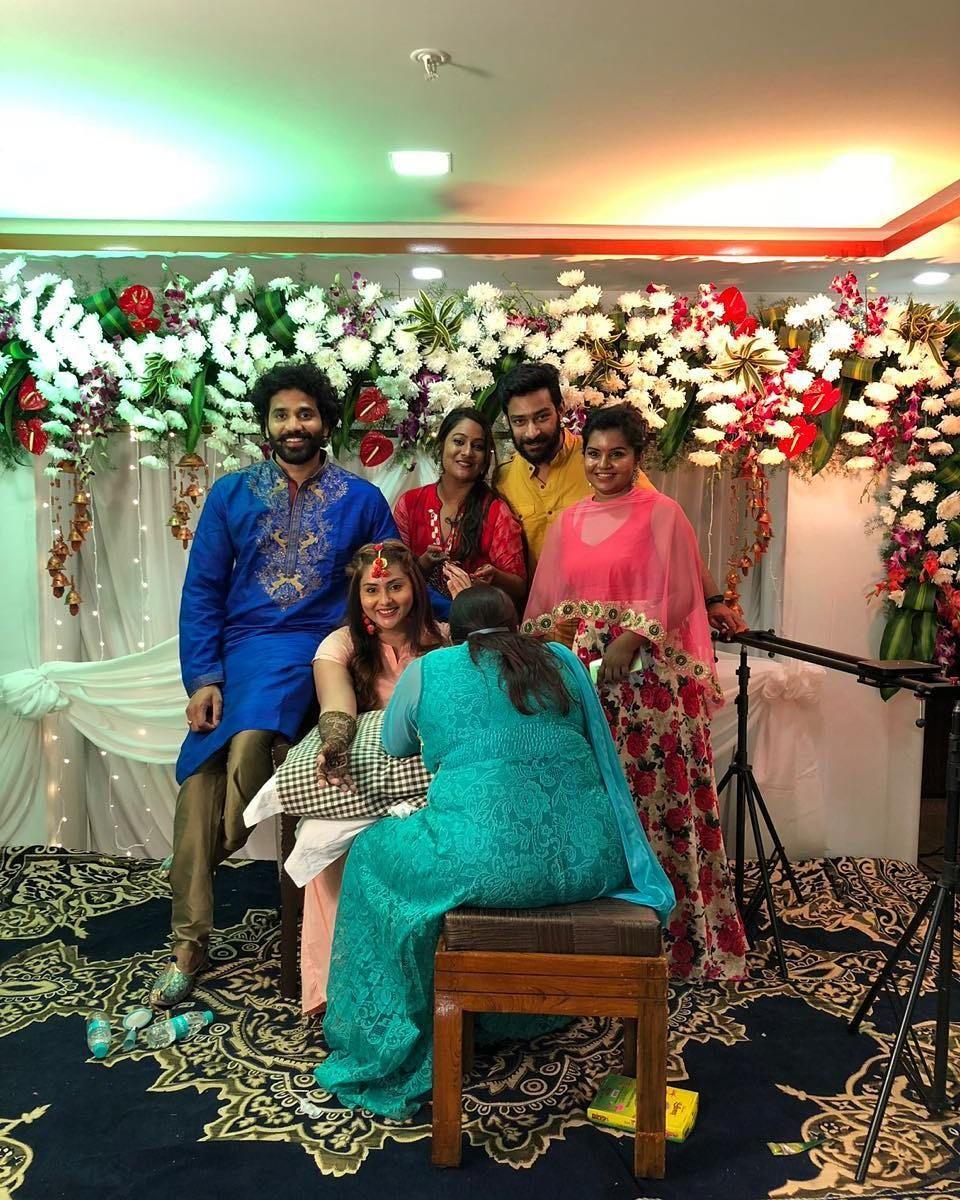 Exclusive Photos: Namitha Pre Wedding Celebrations