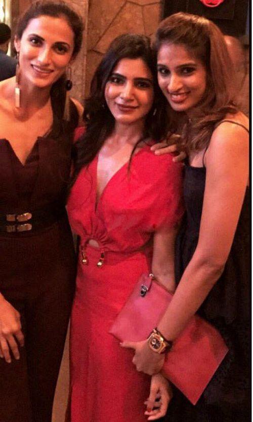 Exclusive Photos: Samantha Parties Hard With Tollywood Celebrities