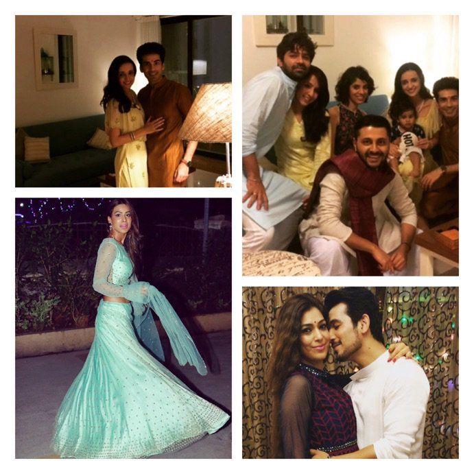 Exclusive Photos Diwali celebrations in the film faternity