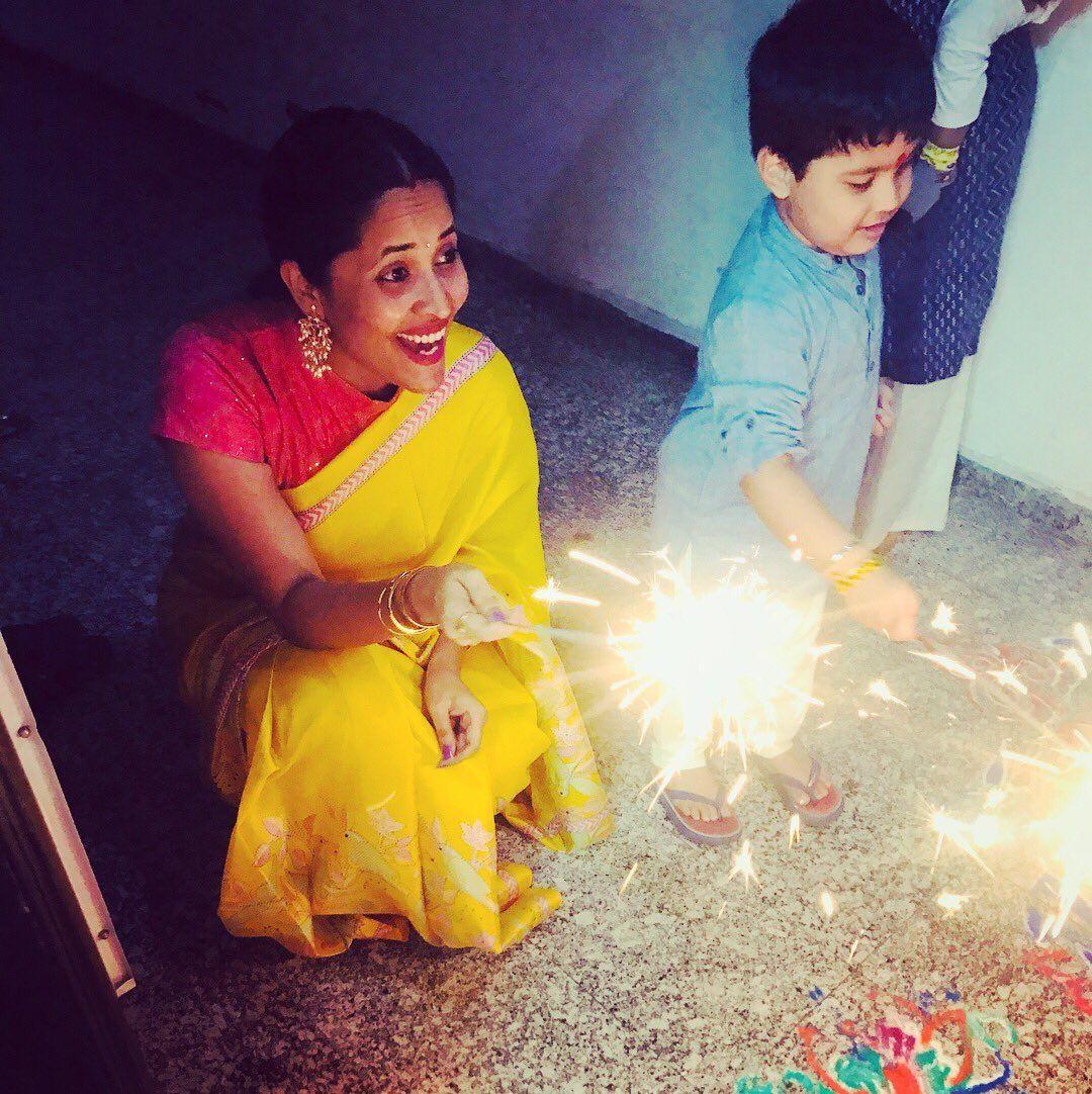 Exclusive Photos Diwali celebrations in the film faternity