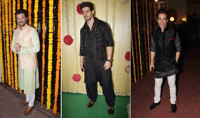 Exclusive Photos Diwali celebrations in the film faternity