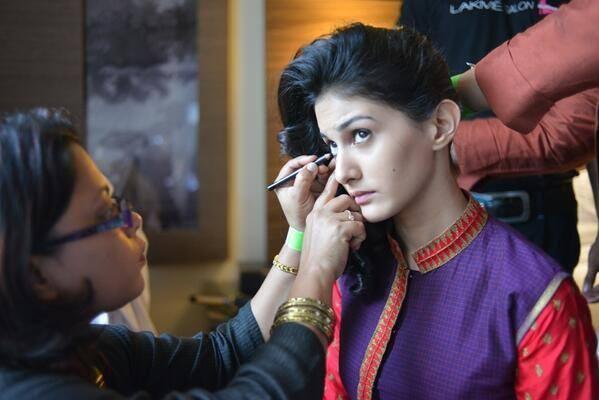 Exclusive Photos of Actress in Their Makeup Room