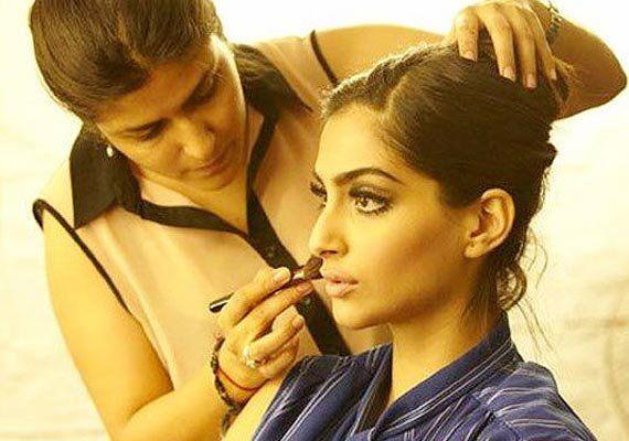 Exclusive Photos of Actress in Their Makeup Room