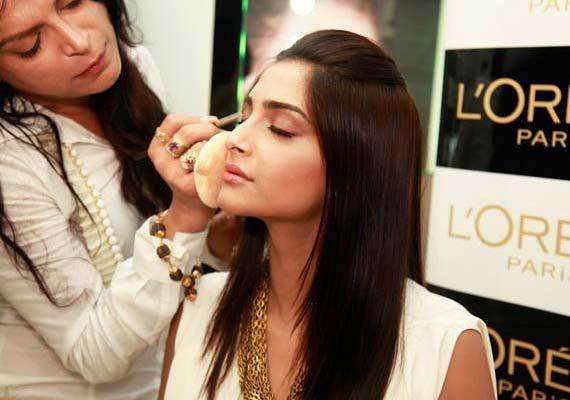 Exclusive Photos of Actress in Their Makeup Room