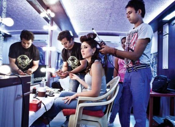 Exclusive Photos of Actress in Their Makeup Room