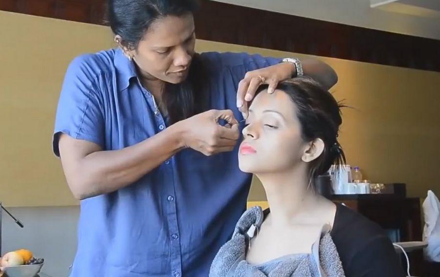 Exclusive Photos of Actress in Their Makeup Room