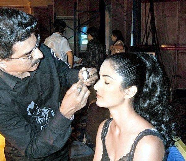 Exclusive Photos of Actress in Their Makeup Room