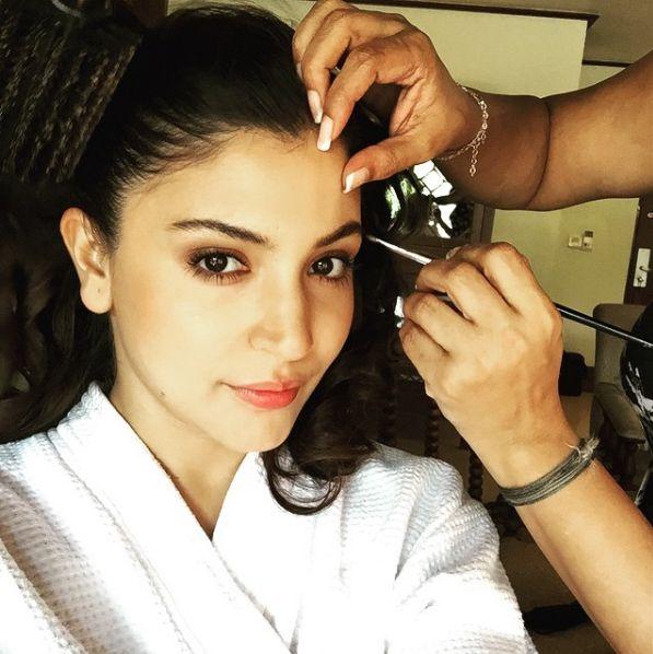 Exclusive Photos of Actress in Their Makeup Room