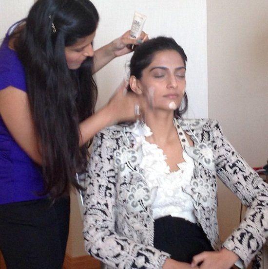 Exclusive Photos of Actress in Their Makeup Room