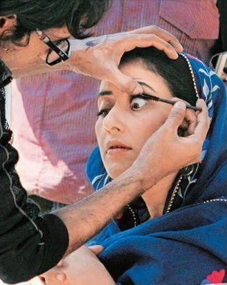 Exclusive Photos of Actress in Their Makeup Room