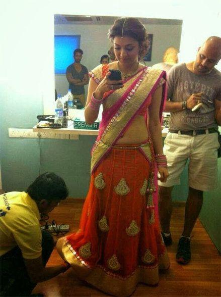 Exclusive Photos of Actress in Their Makeup Room