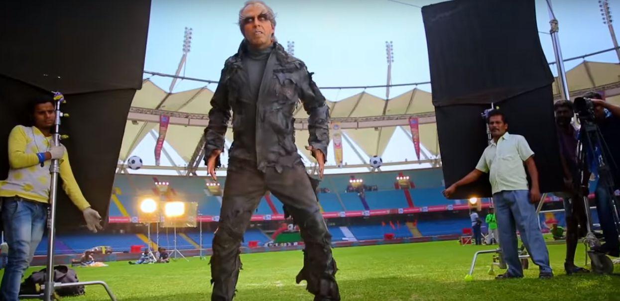 Exclusive Stills: Rajinikanth’s Robot 2.0 Movie Making