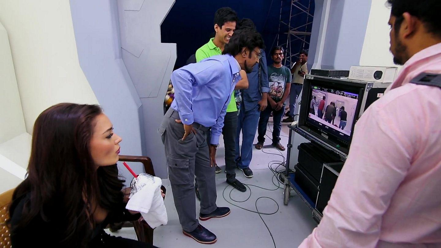 Exclusive Stills: Rajinikanth’s Robot 2.0 Movie Making