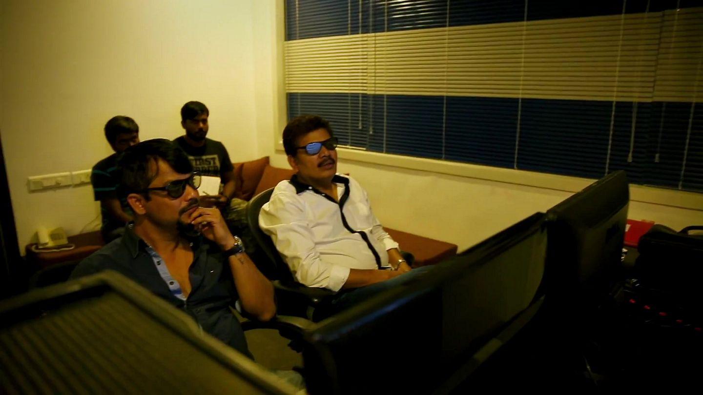 Exclusive Stills: Rajinikanth’s Robot 2.0 Movie Making