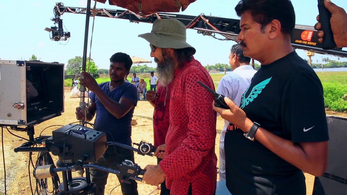 Exclusive Stills: Rajinikanth’s Robot 2.0 Movie Making