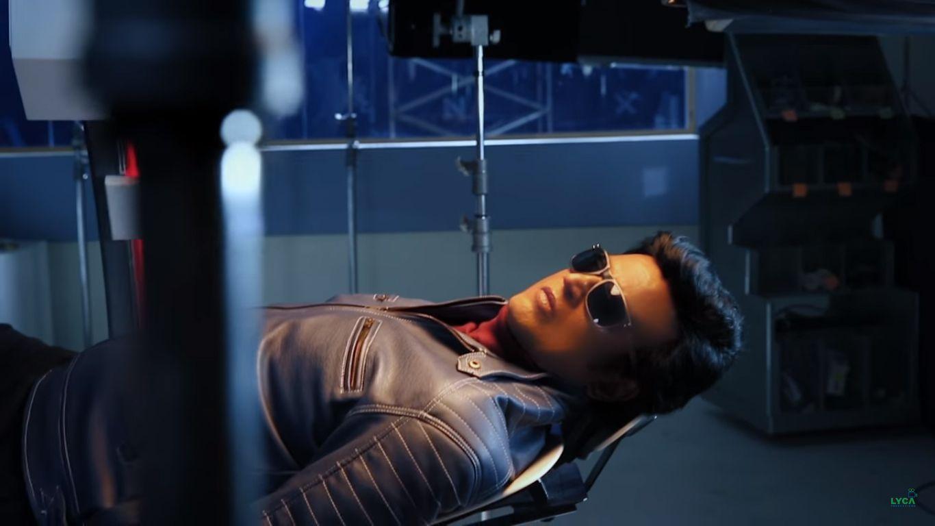 Exclusive Stills: Rajinikanth’s Robot 2.0 Movie Making