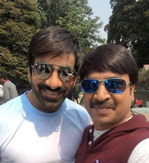 Exclusive Stills: Ravi Teja & Mehrene on the sets of Raja The Great