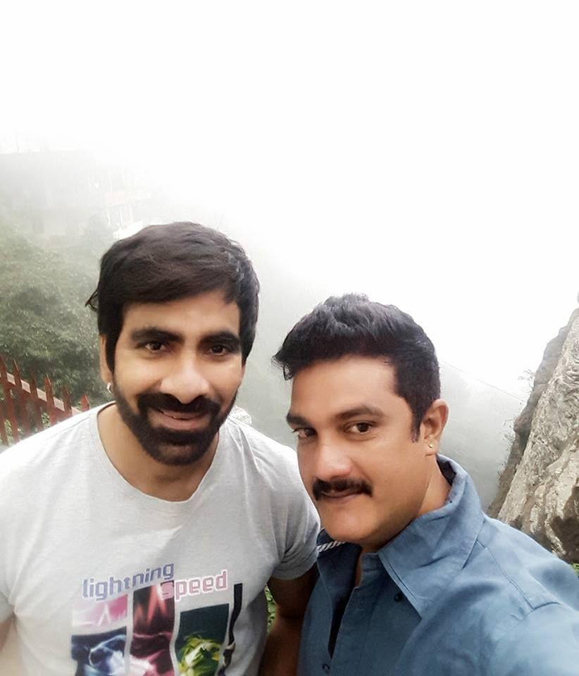 Exclusive Stills: Ravi Teja & Mehrene on the sets of Raja The Great