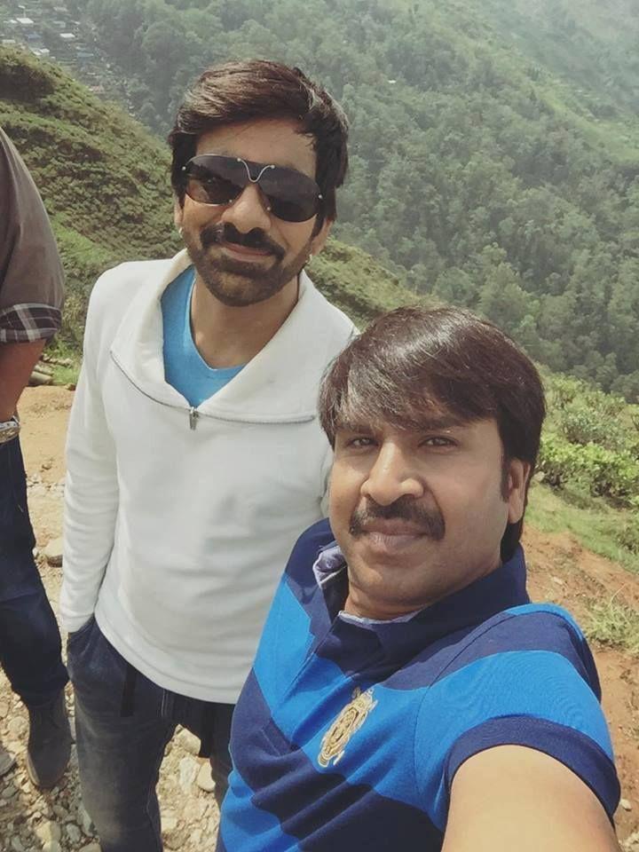 Exclusive Stills: Ravi Teja & Mehrene on the sets of Raja The Great