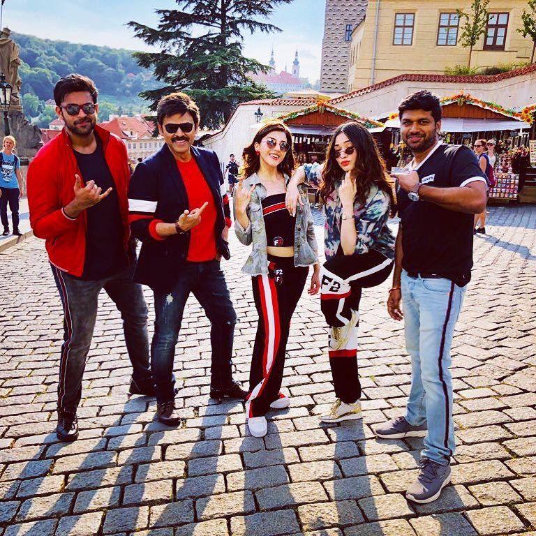 F2 Movie Shooting Sets Location ON Spot Photos