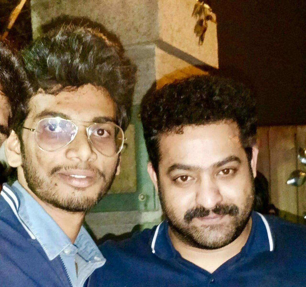 Fans met NTR at his residence Photos