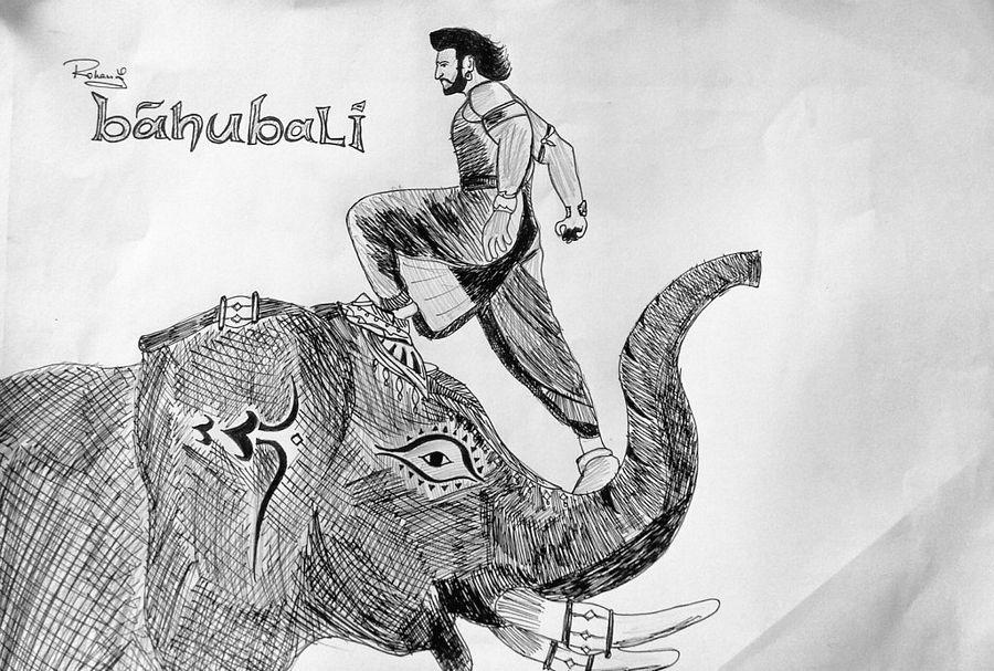 Fantastic Imaginary Fans Artworks of Baahubali 2 Movie