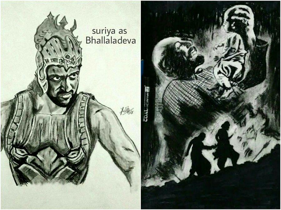 Fantastic Imaginary Fans Artworks of Baahubali 2 Movie