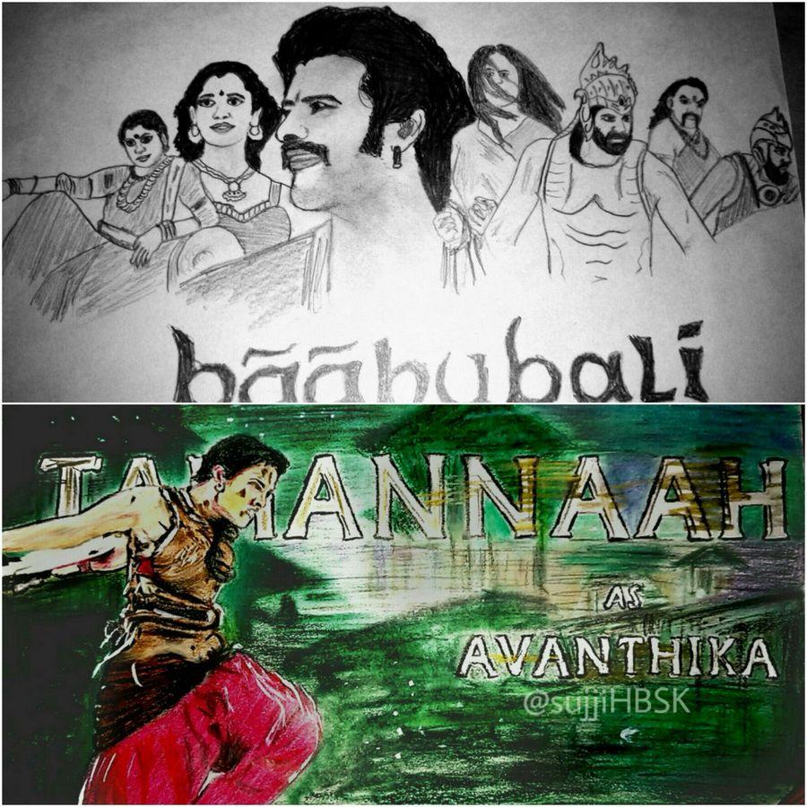 Fantastic Imaginary Fans Artworks of Baahubali 2 Movie