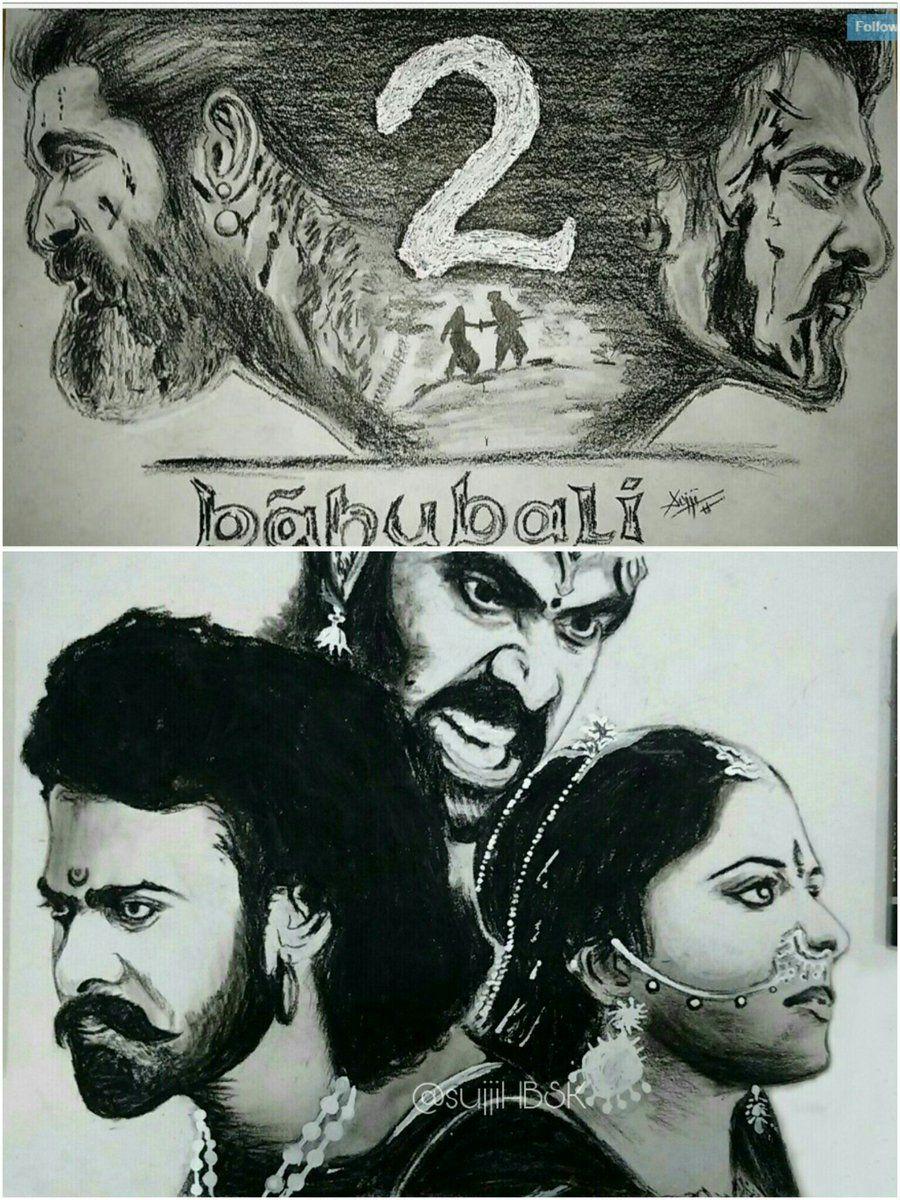 Fantastic Imaginary Fans Artworks of Baahubali 2 Movie