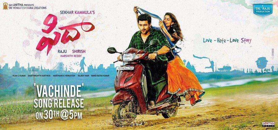 Fidaa MOvie Latest Working Stills & Posters