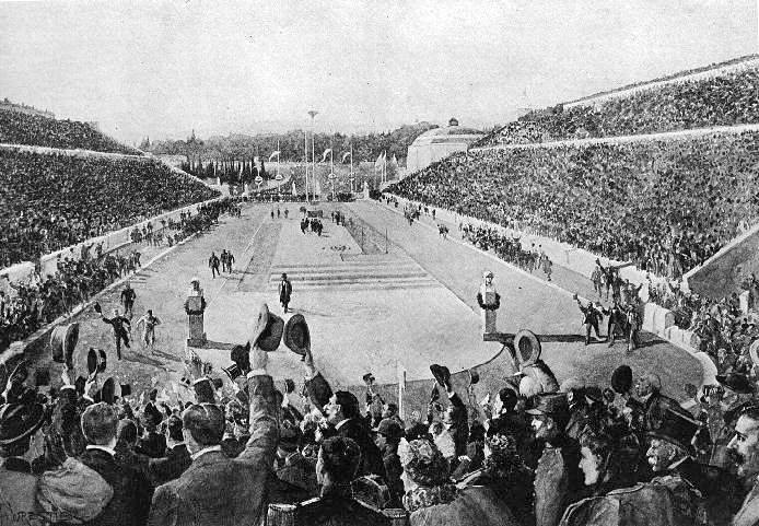First Modern Olympic Games Rare Photos