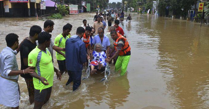 Flood Hit Areas in Kerala View Photos