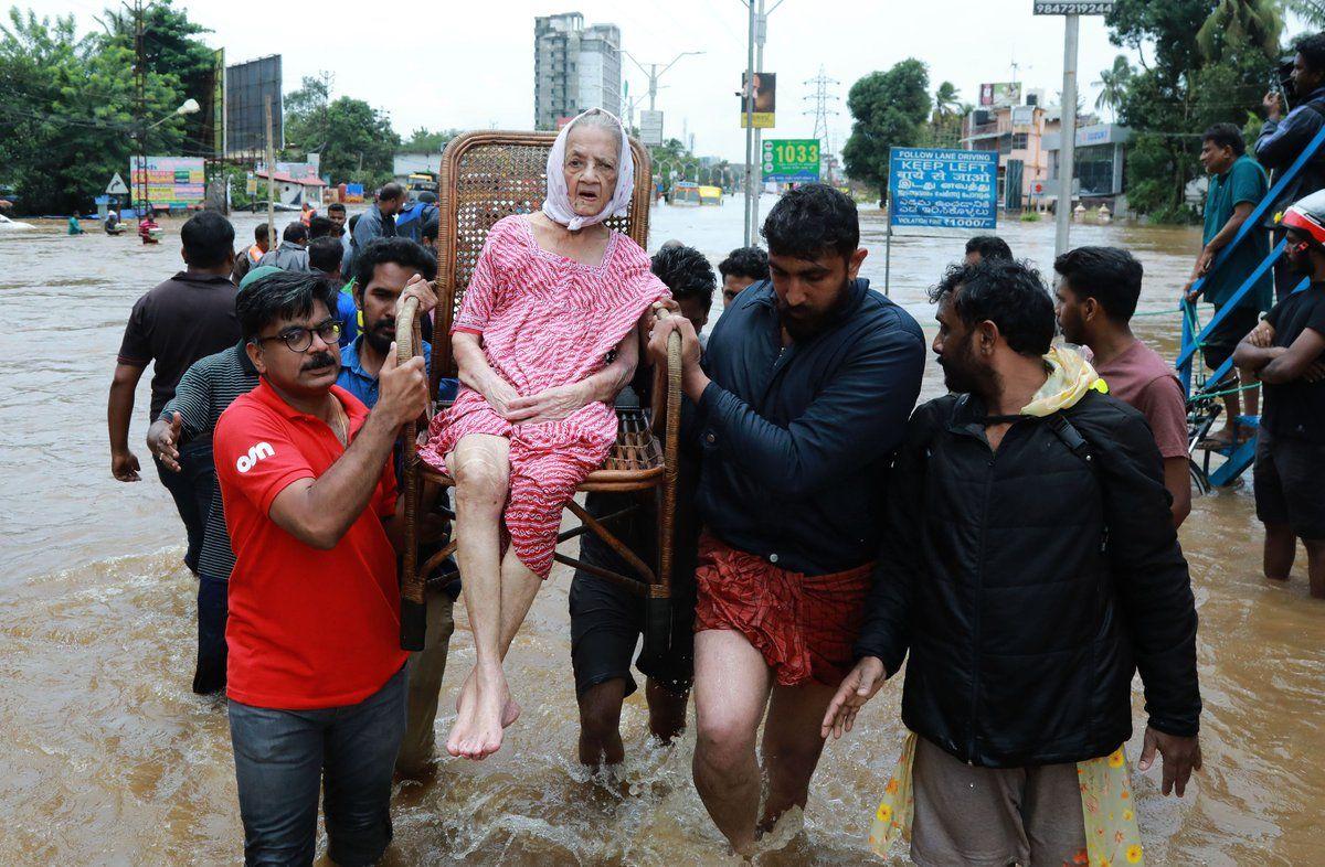 Flood Hit Areas in Kerala View Photos