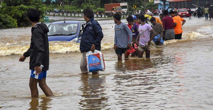 Flood Hit Areas in Kerala View Photos