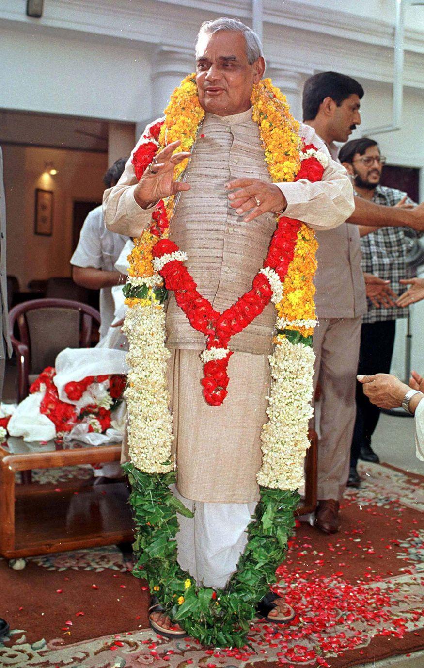 Former Prime Minister & BJP Stalwart Atal Bihari Vajpayee's Life In Pics