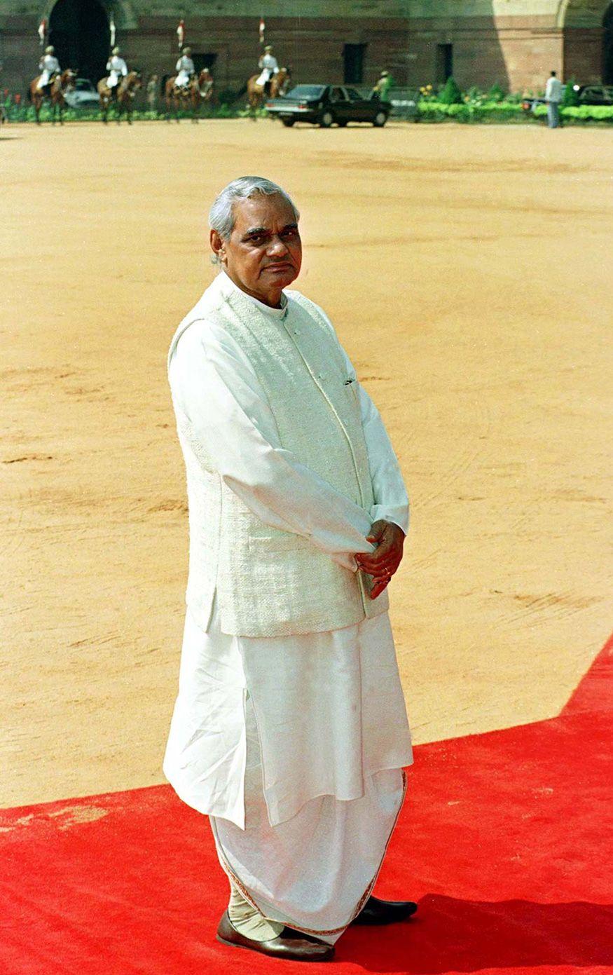 Former Prime Minister & BJP Stalwart Atal Bihari Vajpayee's Life In Pics