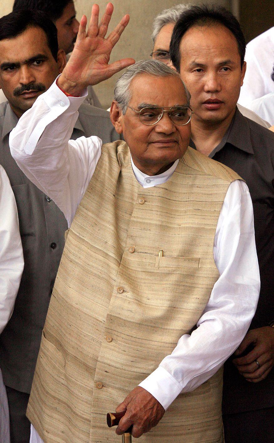 Former Prime Minister & BJP Stalwart Atal Bihari Vajpayee's Life In Pics