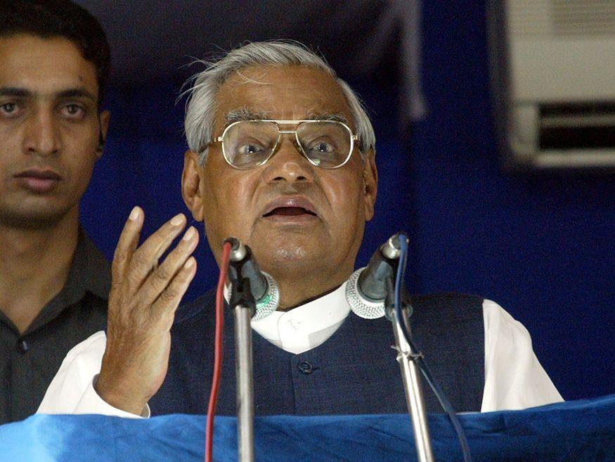 Former Prime Minister & BJP Stalwart Atal Bihari Vajpayee's Life In Pics