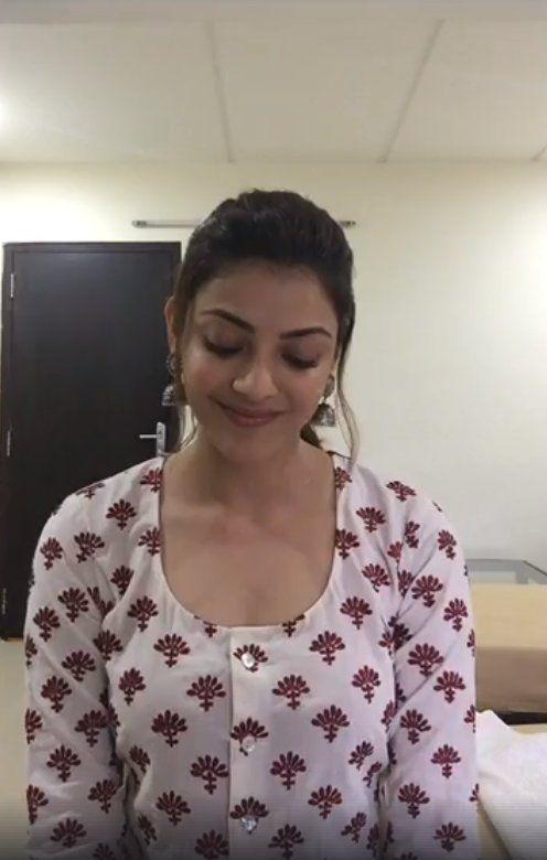 GOES VIRAL: Kajal Agarwal Stills Leaked from MLA Movie Shooting Spot