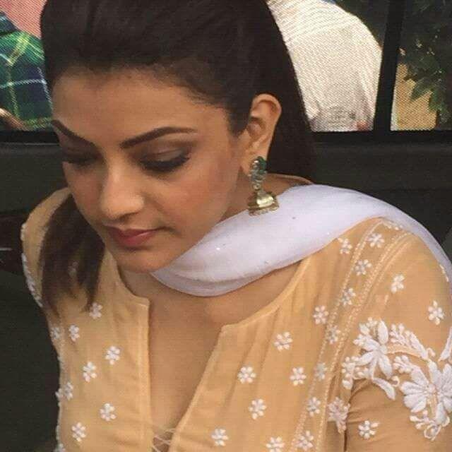 GOES VIRAL: Kajal Agarwal Stills Leaked from MLA Movie Shooting Spot