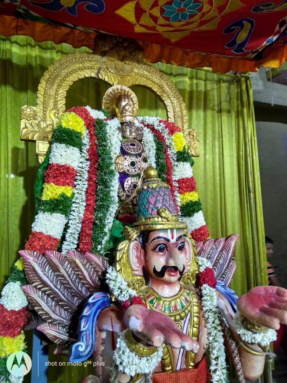 Garudasevai Asthanam at MGR Nagar Prasanna Venkatesa perumal Kovil Chennai 
