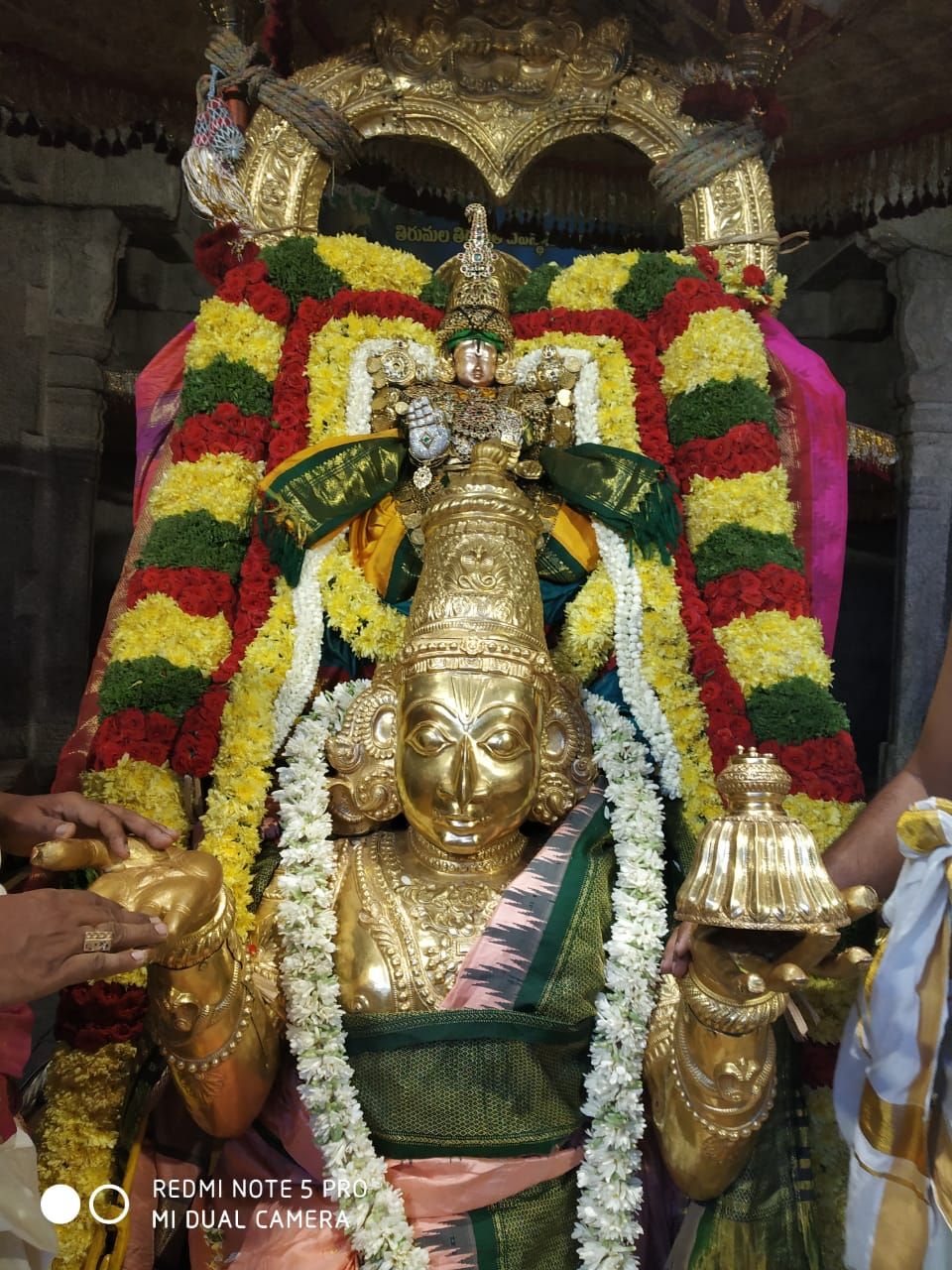 Garudasevai Asthanam at MGR Nagar Prasanna Venkatesa perumal Kovil Chennai 