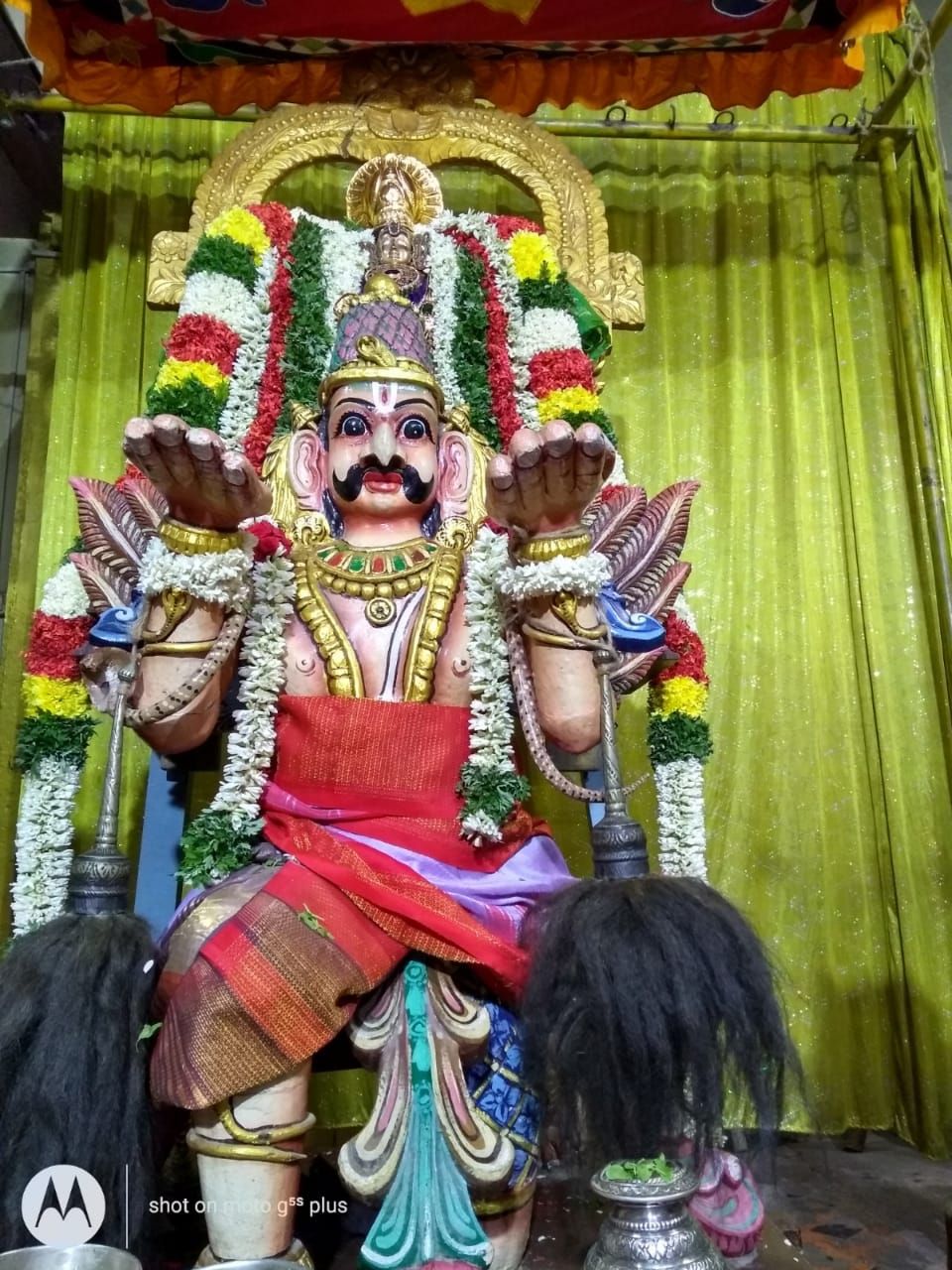 Garudasevai Asthanam at MGR Nagar Prasanna Venkatesa perumal Kovil Chennai 