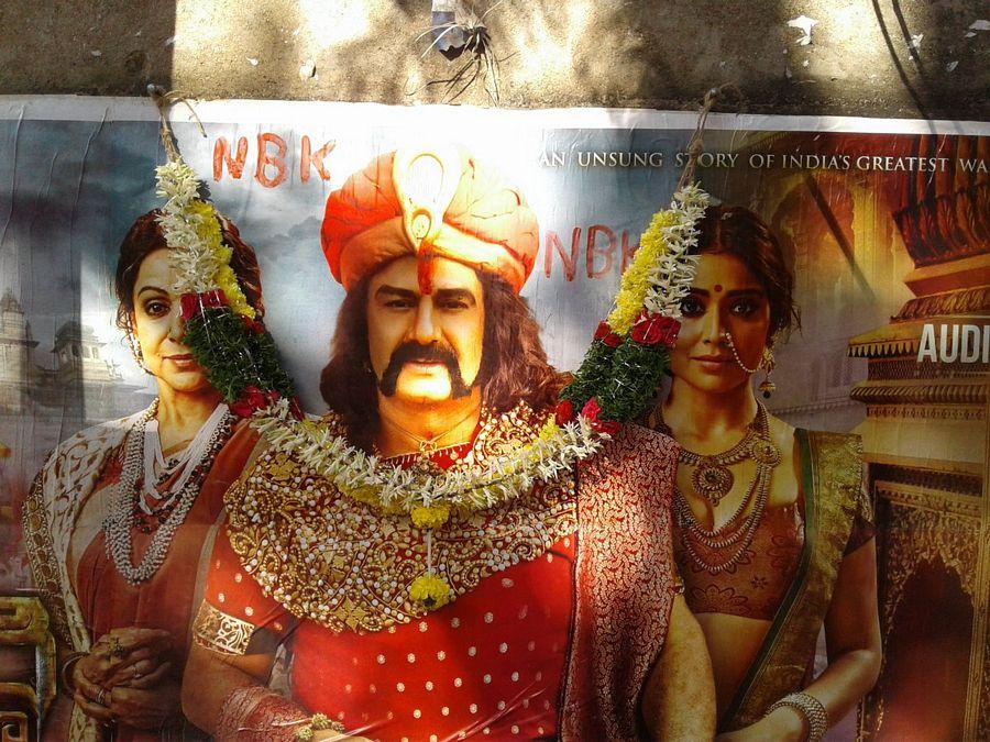 Gautamiputra Satakarni Movie New Working Stills & Posters